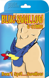 Blue Swallow G-String-French Quarter Lingerie